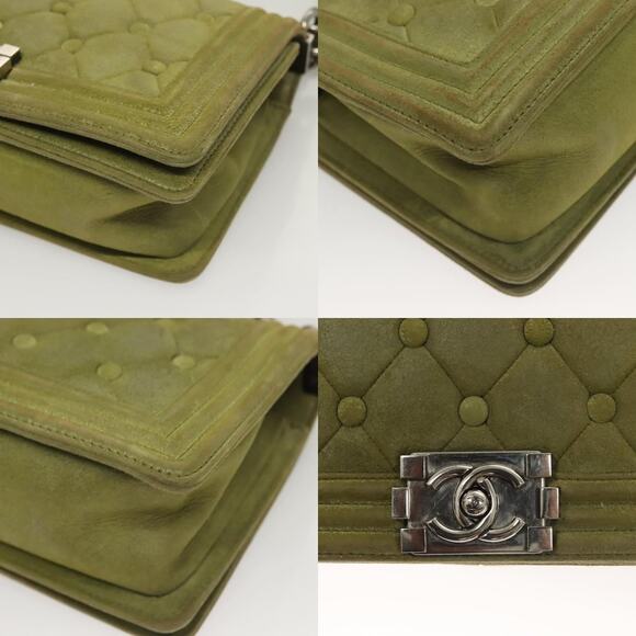 CHANEL Boy Chanel 25 Wild Stitch Matelasse Coco Mark Chain  Chanel Chain Matelasse Boy Shoulder Bag